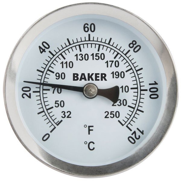 Baker Instruments Pipe Surface Thermometer, 32 to 250°F (0 to 120