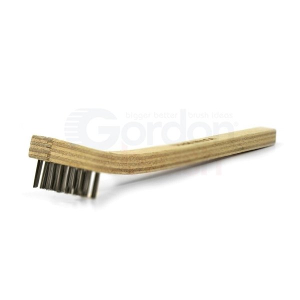 Gordon Brush 403B-006 3 x 19 .006 Brass Scratch Brush Case of 12