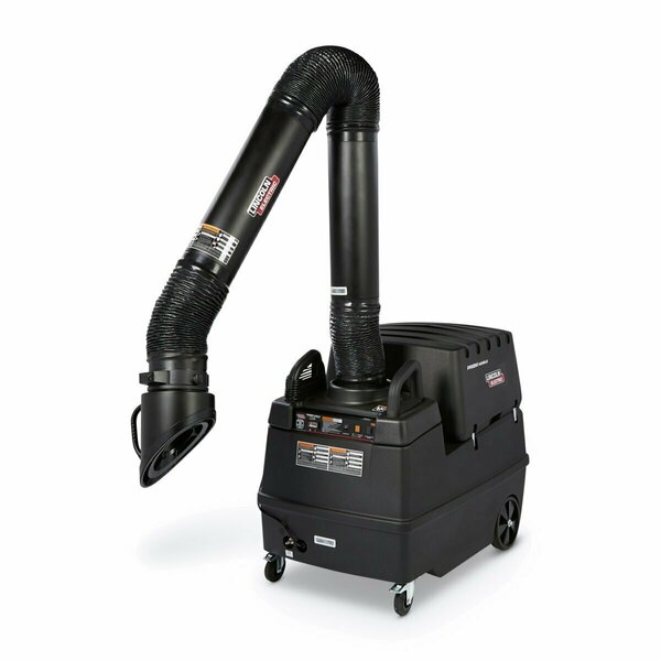 Lincoln Electric Welding Fume Extractor, 10 ft Arm, MERV 14 K4384-1