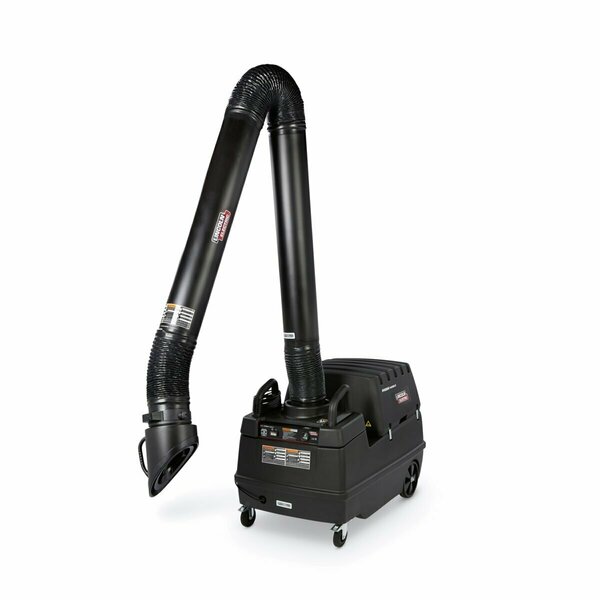 Lincoln Electric Welding Fume Extractor, 13 ft Arm, MERV 16 K4259-8