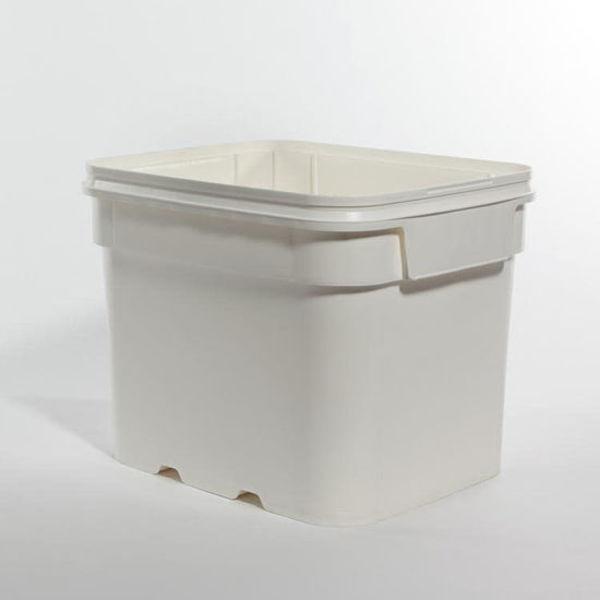 Pipeline Packaging Open Head Pail, HDPE, White, 8 gal. 01-05-048-00214