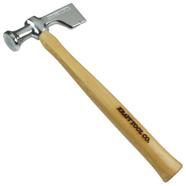 Kraft Tool Checkered Face Lightweight Hammer, 13 oz. DW354