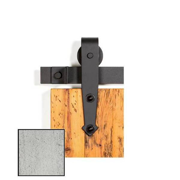 Leatherneck Mill Finish STNLS Steel Barn Door Hardware 0115-4001 40 0115-4001