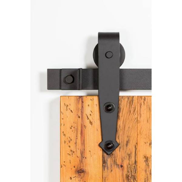Leatherneck Flat Black Barn Door Hardware 0117-0053 00 0117-0053