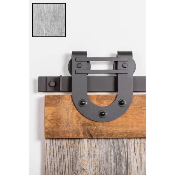 Leatherneck Brushed Nickel Barn Door Hardware 0120-9051 90 0120-9051