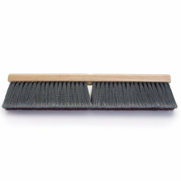 Malish Floor Sweep, 24", Gray/Maroon 014824SP