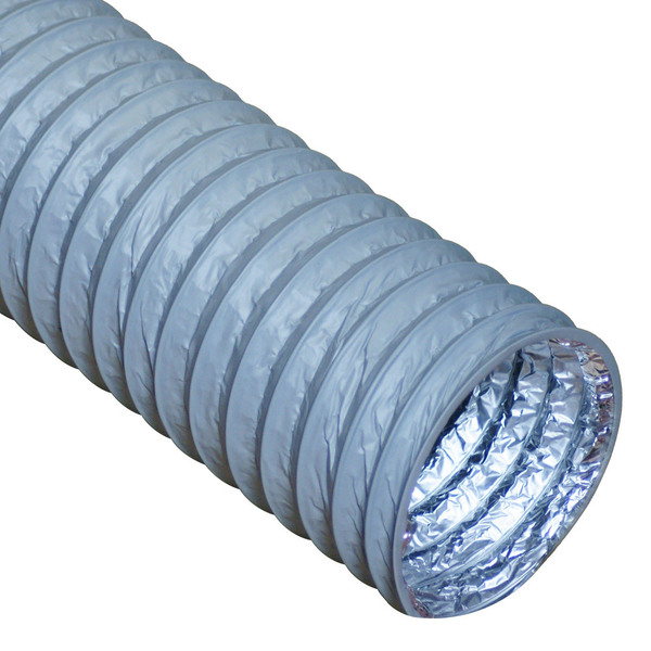 Rubber-Cal HVAC Ventilation-Flex Duct - 10 in.ID x 25 ft. Length 01-225