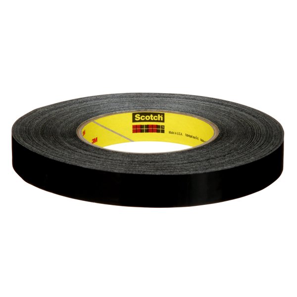 3M Scotch 226 Solvent Resistant Masking Tape, Black, 2 inch x 60yd