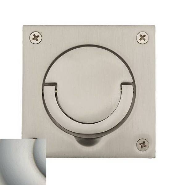 Baldwin Estate Lifetime Satin Nickel Flush Ring Pull 0397.056.SWL