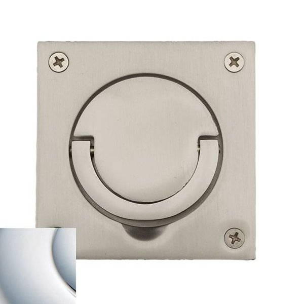 Baldwin Estate Bright Chrome Flush Ring Pull 0397.260