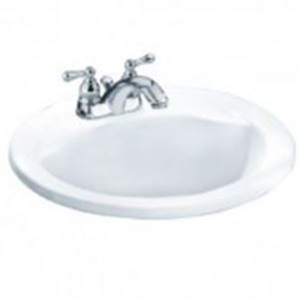 American Standard Cadet Everclean Oval Sink Wht 0419.111EC.020