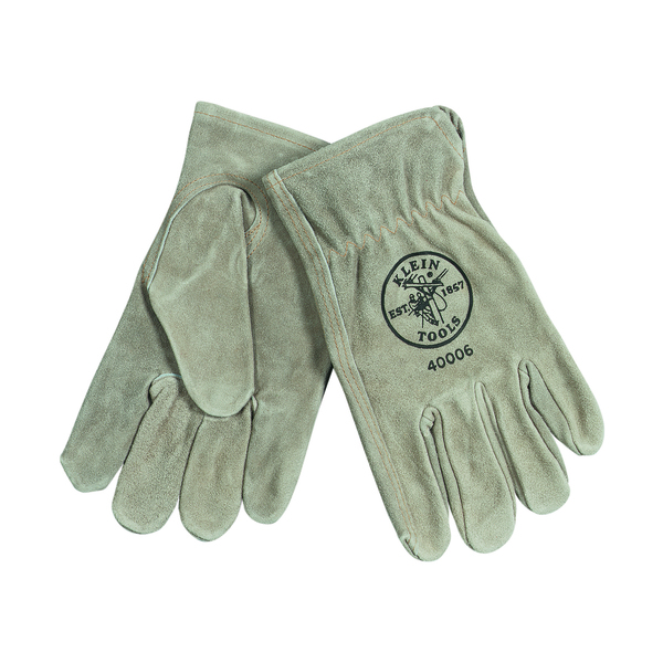 Klein Tools Cowhide Driver's Gloves, Medium 40004
