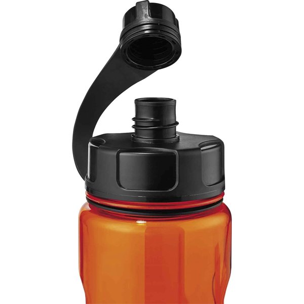 Chill-Its By Ergodyne Water Bottle, 1L, Orange, BPA Free 5151