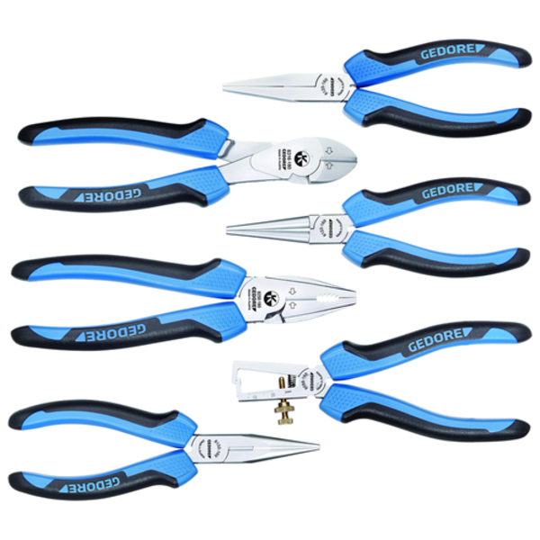 Gedore Pliers Set, 6 pcs. 1101-002