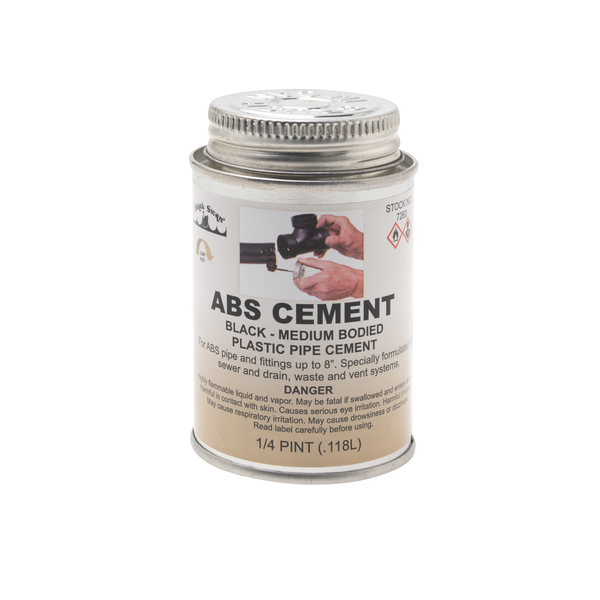 Black Swan ABS Cement (Black)-Medium Bodied 1/4 pt. 07260