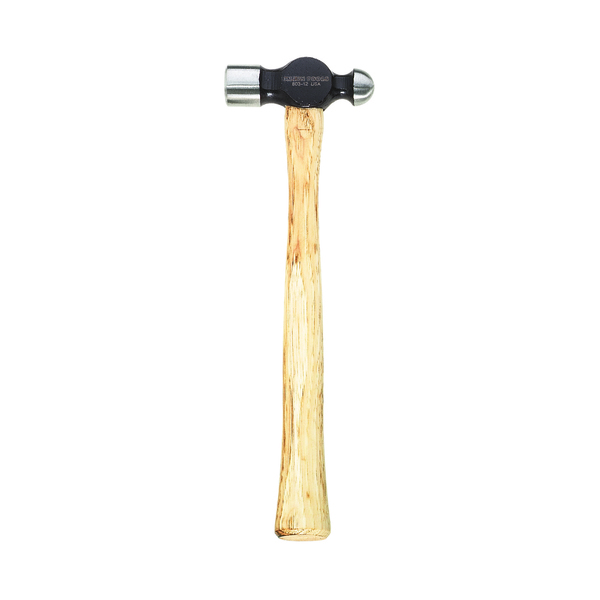 Klein Tools Ball Peen Hammer, Hickory, 11-1/2-Inches 803-8