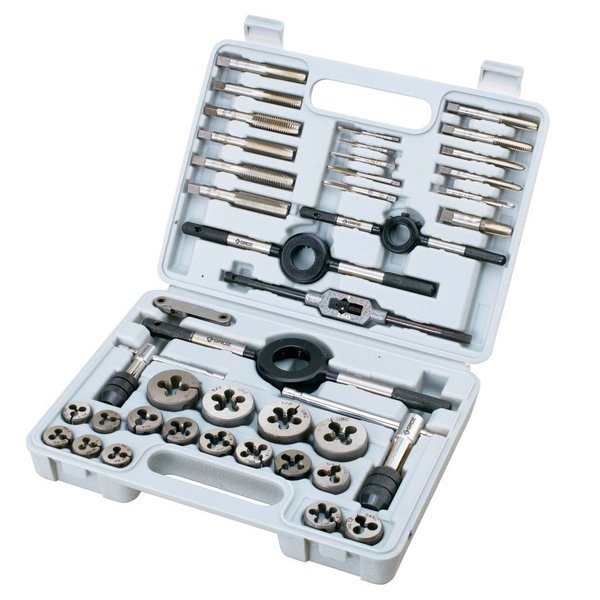 Groz Tap And Die Set, 41 pcs. 10015