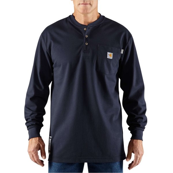 Carhartt FR Force Cotton LS Henley 100237-410