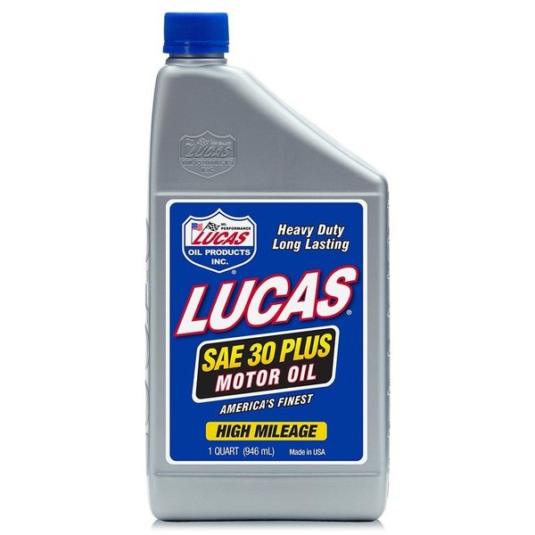 Lucas Oil Sae 30 Motor Oil, 1x1/5 gal Pail 10280