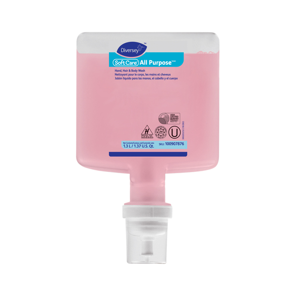 Soft Care 1.3L Liquid Hand, Hair & Body Wash Cartridge 100907876