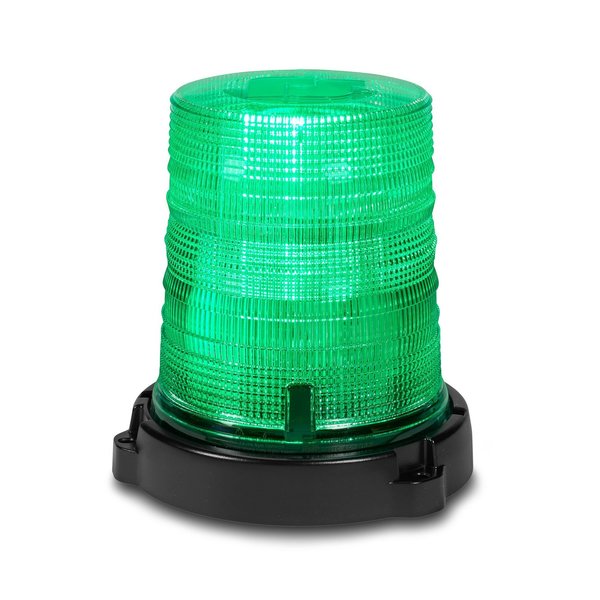 Federal Signal Spire(R) LED Beacon, Single Color 100TD-G