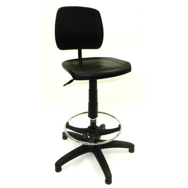 Shopsol Workbench Chair, Five Star Base HT, Adj 1010320