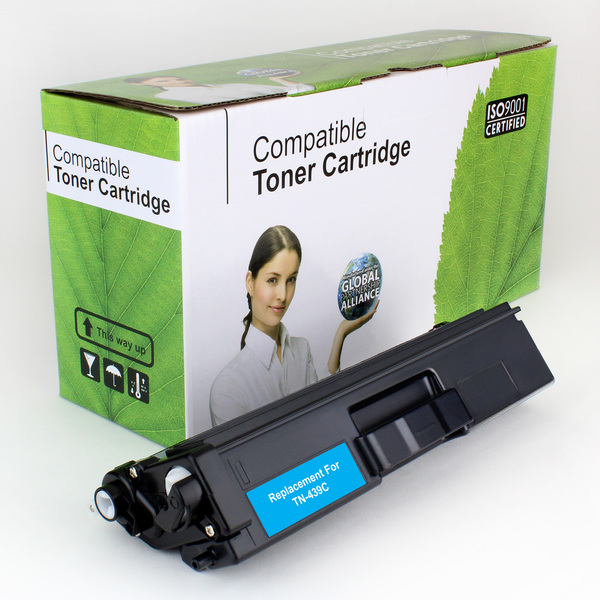 Royal Toner Refurbished Compatible Toner For Brother TN439C, Cyan, 9K VL TN-439C