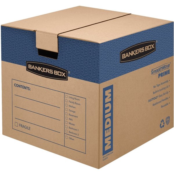 Bankers Box Box, Moving/Storage, Medium, PK8 0062801