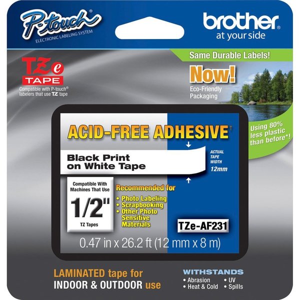 Brother Tape, LaBluel, Acid Free TZEAF231