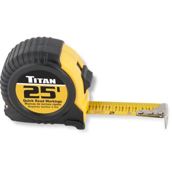 Titan Tape Measure, 25Ft TIT10906