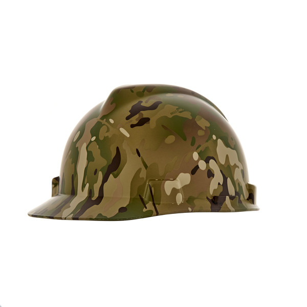 Msa Safety Cap Assembly, Multi Camo, Dipped 10204775