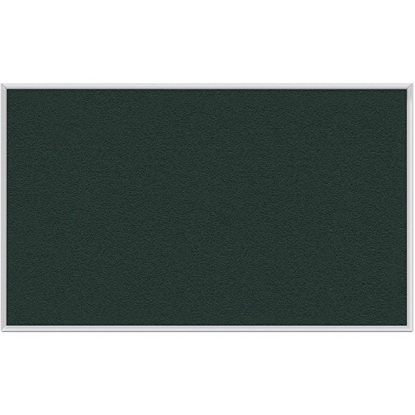 Ghent Vinyl Bulletin Board 48-1/2"x96-1/2", Ebony AV48-183