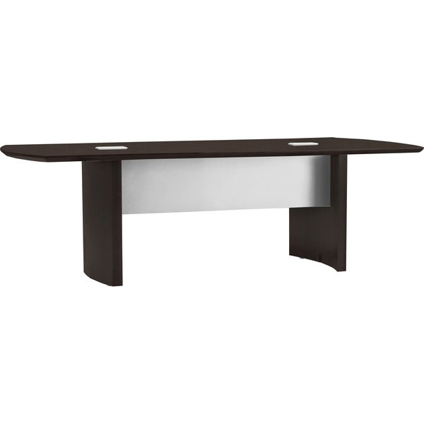 Mayline Rectangle Medinaâ„¢ 8' Conference Table, 96 X 42 X 29.5, Wood Top, TexturedSeaSalt MNC8TSS