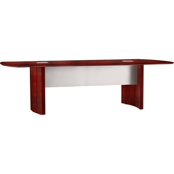 Mayline Rectangle Medinaâ„¢ 12' Conference Table, 144 X 48 X 29.5, Wood Top, TexturedSeaSalt MNC12TSS