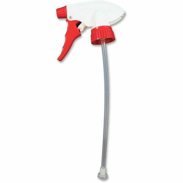 Genuine Joe Standard Trigger Sprayer, Red, White, PK24 GJO85142