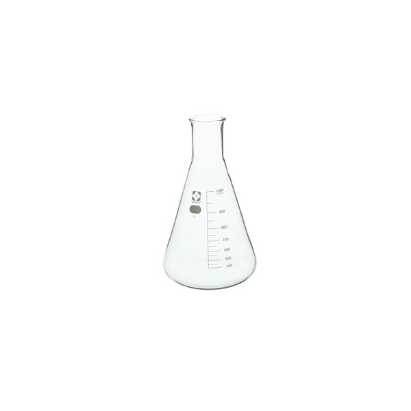 Vee Gee Sibata Glass Erlenmeyer Flask, 100mL, PK10 10530-1000A