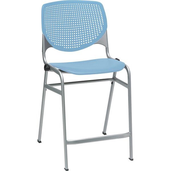 Kfi Counter Height Stool, Sky Blue CT2300-P35