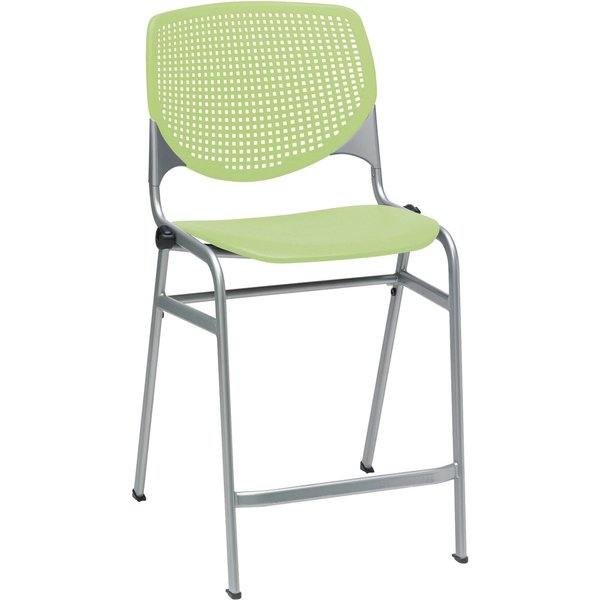Kfi Counter Height Stool, Lime Gn CT2300-P14