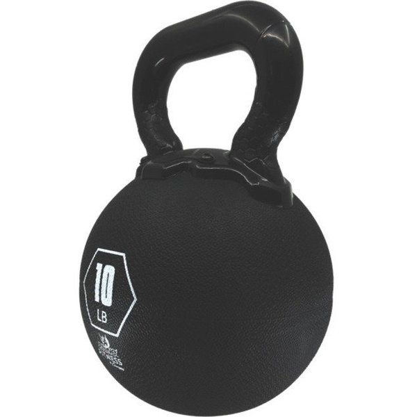 Champion Sports Durable Rhino Kettle Bell, Red, 10lb RKB10