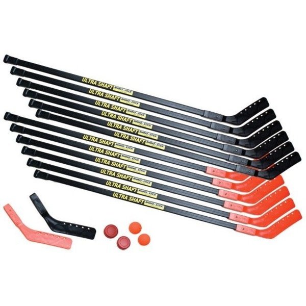 Champion Sports Ultra Shaft Hockey Set, 52", 12sk, Bl, PK18 US52SET