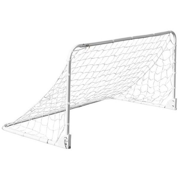 Champion Sports Easy Fold Soccer Goal, 6x3x3ft, Steel Frame SG63