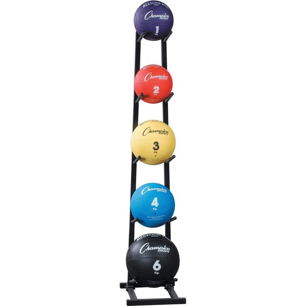 Champion Sports Single Row/Medicine Ball, Tree, Upto 5 MBR1