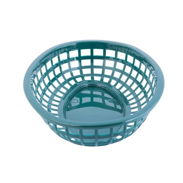 Tablecraft Classic Oval Basket, Green, PK12 1074FG