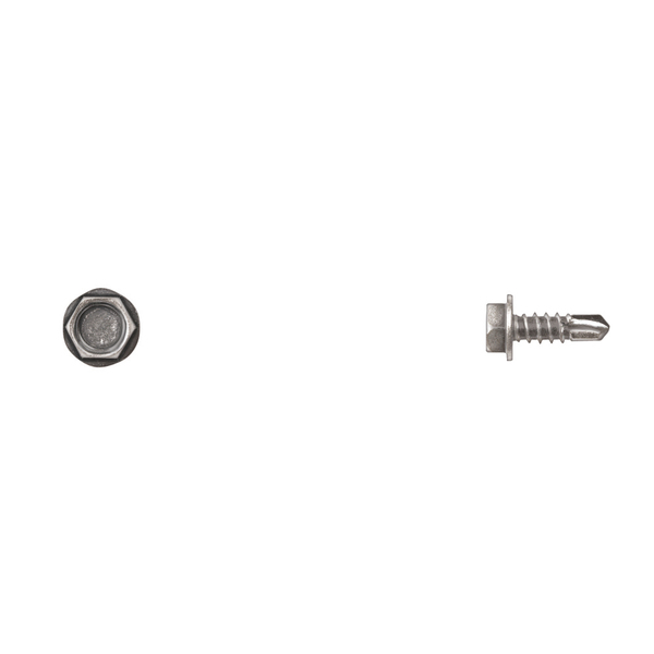 Disco 1/2"-8 Hex Head Cap Screw, Zinc Plated 2 in L 1077PK