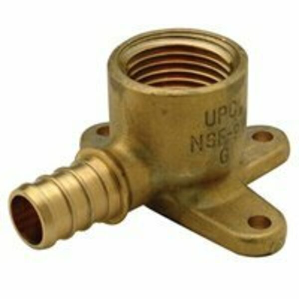 Zurn Drop Ear Elbow, 90 deg., Low Lead Brass QQDE33BFGX