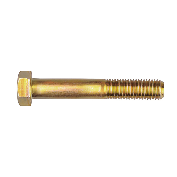 Disco Grade 8, 7/8"-9 Hex Head Cap Screw, Zinc Yellow Steel, 5-1/2 in L 11604PK