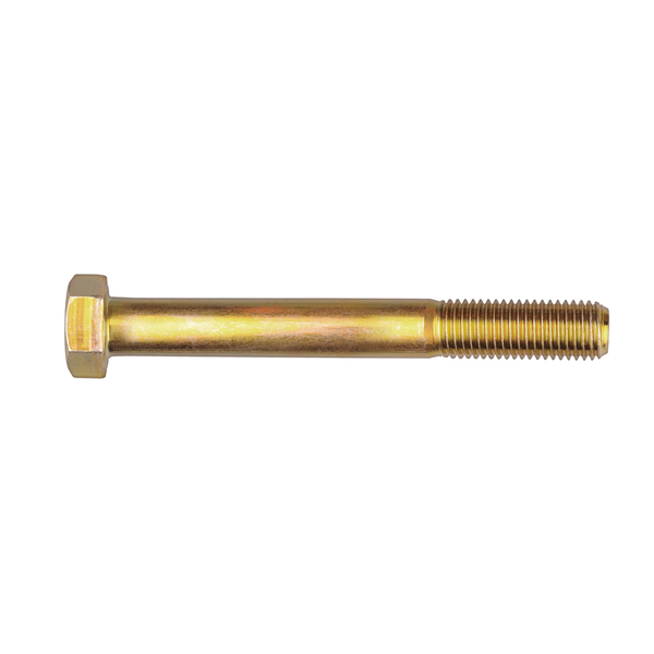 Disco Grade 8, 7/8"-9 Hex Head Cap Screw, Zinc Yellow Steel, 7-1/2 in L 11608PK