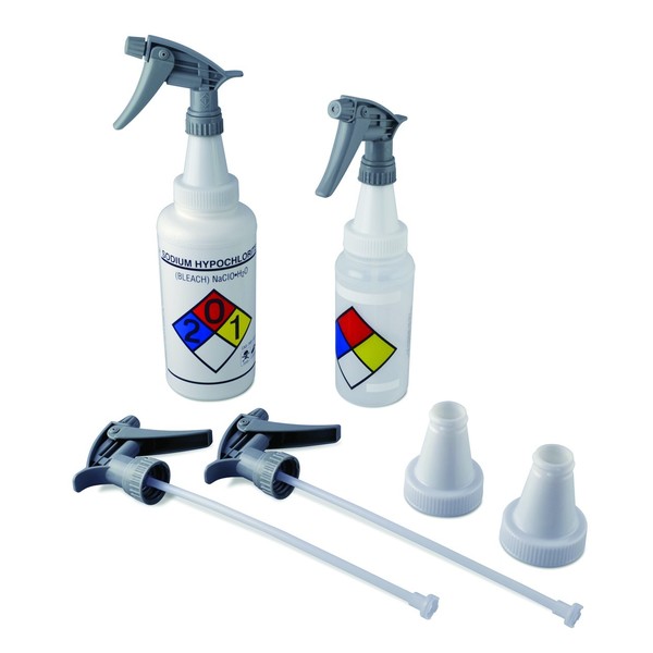 Bel-Art Scienceware PP Trigger Sprayers w/53 mm Adapters F11620-0050