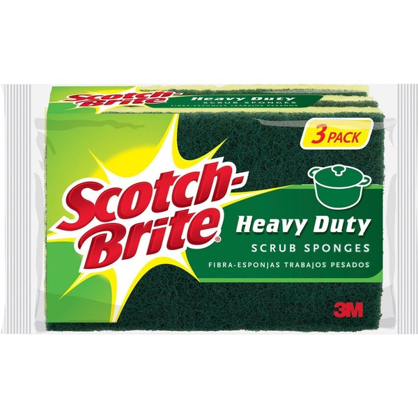 Scotch-Brite 3-Pack Heavy Duty Scour Pad - 223-10