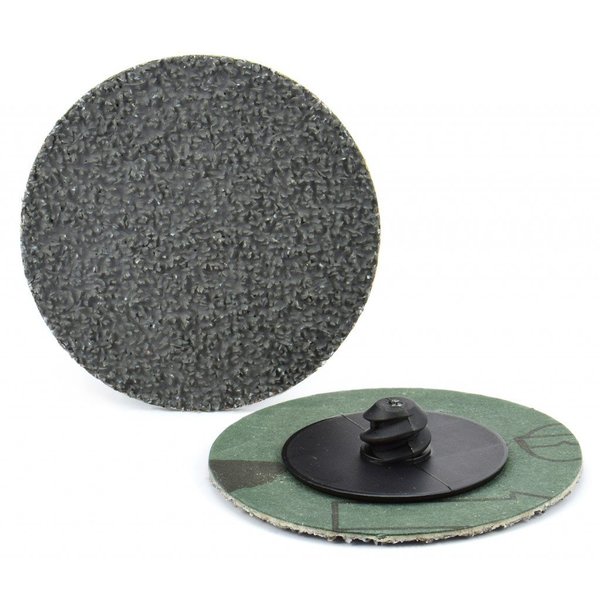 Arc Abrasives 3" Type R PREDATOR Resin Fiber Quick-Lok Disc, 36 Grit 71-36302